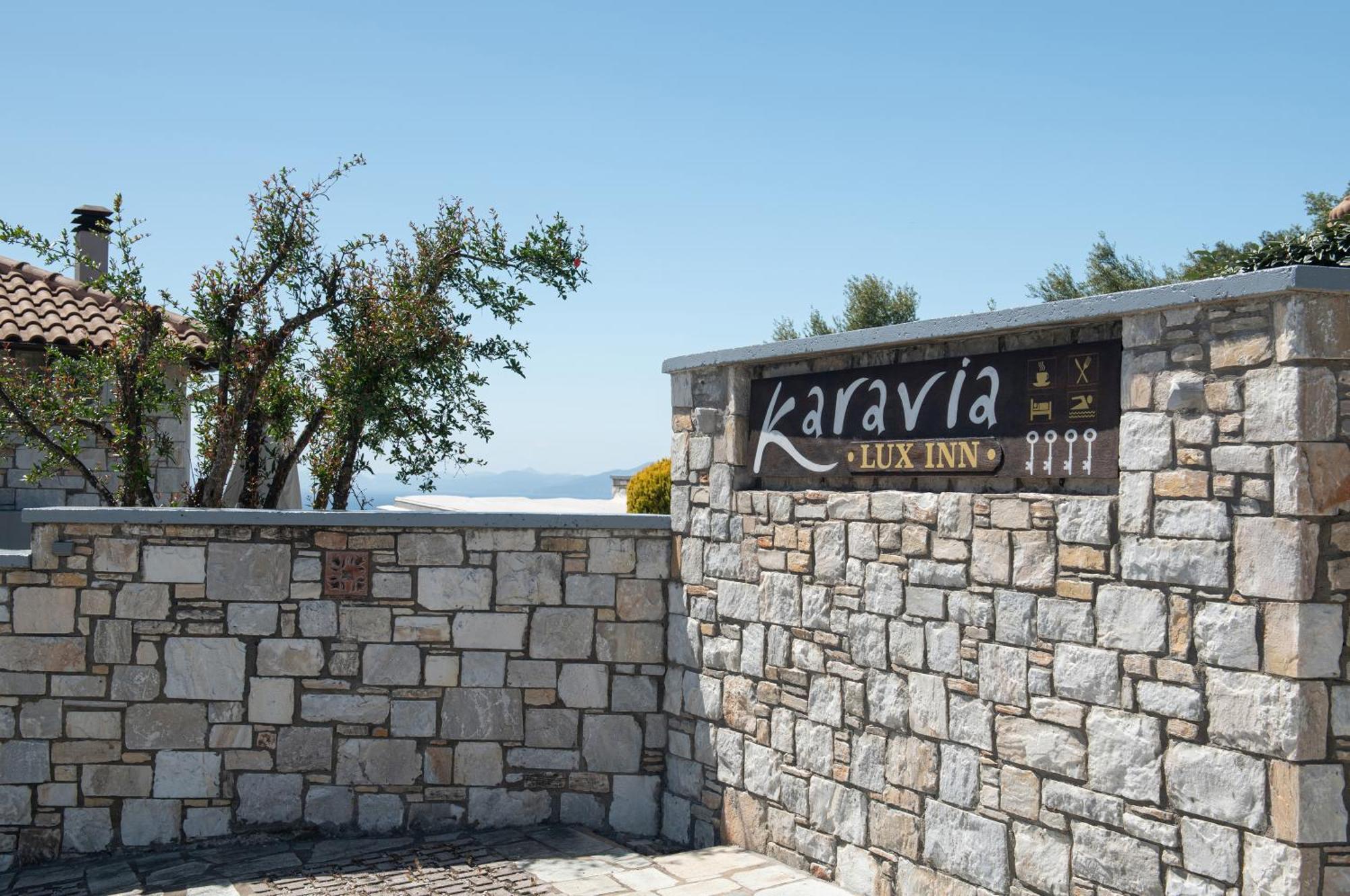 Karavia Lux Inn Afissos Exteriör bild