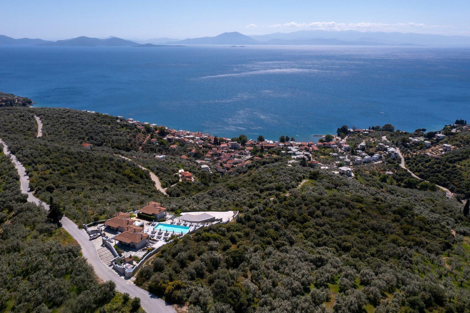 Karavia Lux Inn Afissos Exteriör bild
